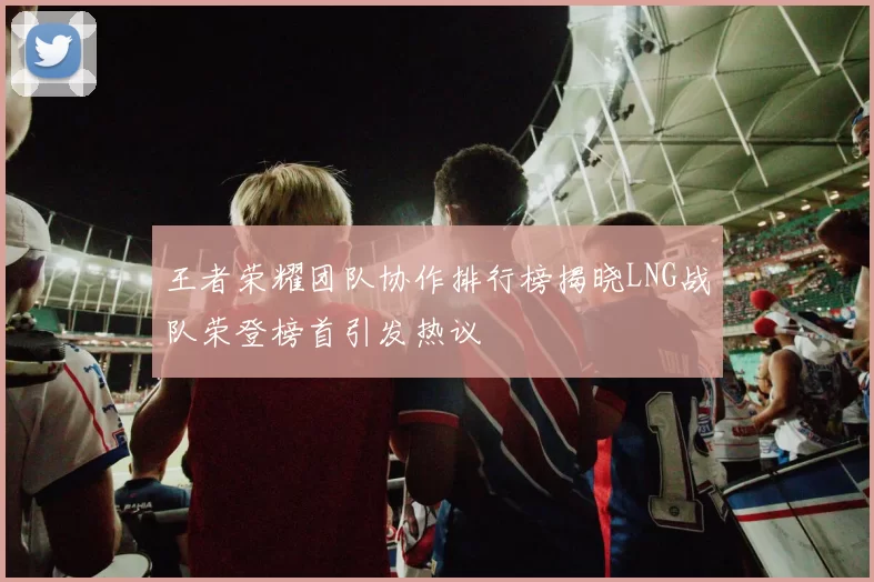 王者荣耀团队协作排行榜揭晓LNG战队荣登榜首引发热议